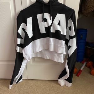 Ivy park cropped hoodie